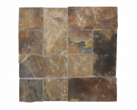 Revestimento Quadrado Ferrugem