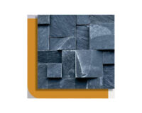 Pedra Mosaico Preta