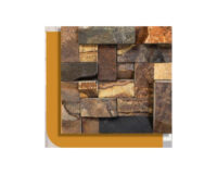 Pedra Mosaico Ferrugem